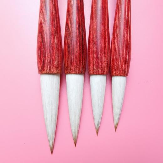 【紫胭兼毫】精选上等光峰羊毫 狼毫 老技师精工制作而成 商品图3