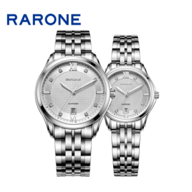 RARONE雷诺表高光系列石英对表832014