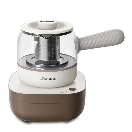【小程序】小熊煮茶器 家用电茶炉茶壶蒸汽煮茶壶蒸茶器小型办公室泡茶壶茶具ZCQ-A05S1 商品图0