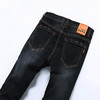 【新款DQ】大依优型大码牛仔裤男直筒修身大码中腰男式牛仔裤弹力简约商务长裤男休闲 商品缩略图5