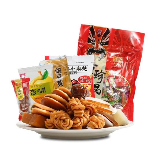 往来礼局 御食园800g/1500g大礼包北京特产大礼包 京味糕点小吃混合食品零食 商品图1