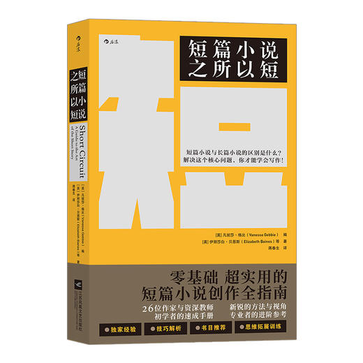  短篇小说之所以短 为你拆解创作短篇小说 微小说 短故事的所有方法与技巧  语言文学 写作小说书籍 商品图4