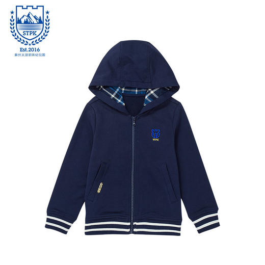 苏州太湖明珠幼儿园男女孩棒球服 商品图0