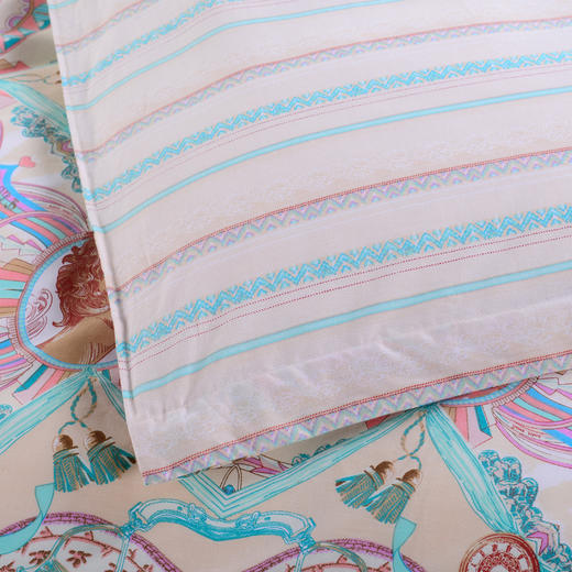 富安娜床单四件/北欧假期（每批花色样式不同 随机发）  商品图5