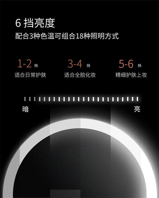 AMIRO 化妆镜奢金款 绿色 商品图1