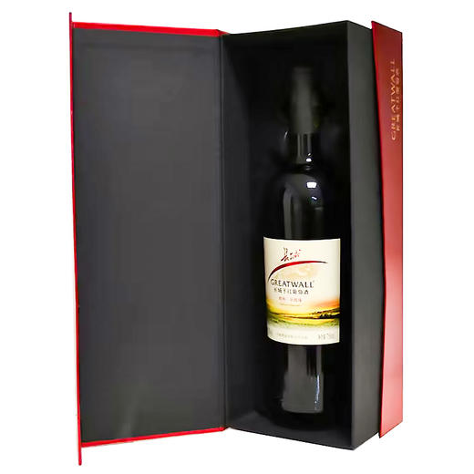 【长期有货】长城醇和赤霞珠高档礼盒红酒 整箱6瓶*750ml包邮 商品图1