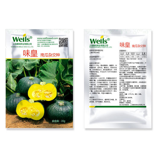 [专业种子] “味皇”南瓜种子 商品图1