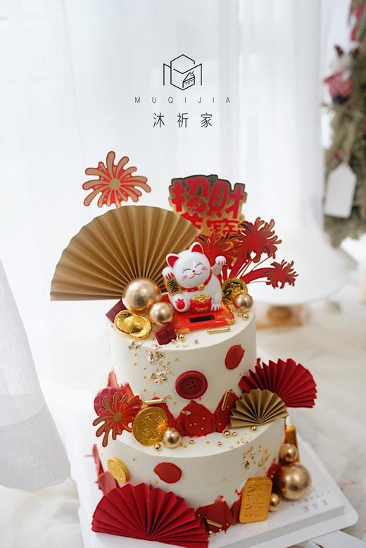 招财猫主题蛋糕 商品图1