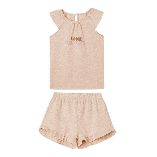 【童装家居套装】夏童装新品薄款短袖家居套装女宝宝空调睡衣 商品图8