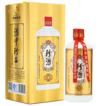 【单瓶】珍酒（珍五）酱香型白酒  500ml 53%vol 商品图0