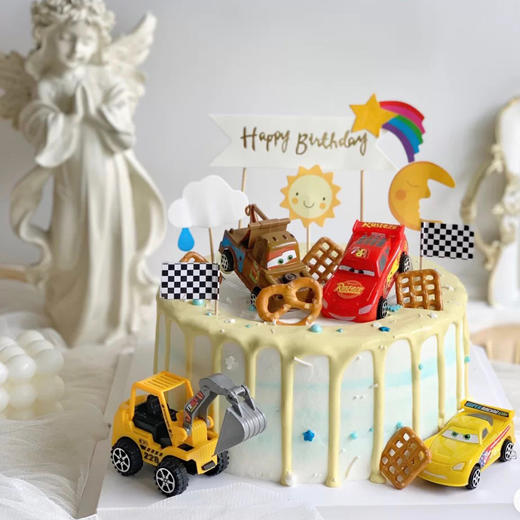 【汽车总动员】-生日蛋糕/儿童蛋糕 商品图2