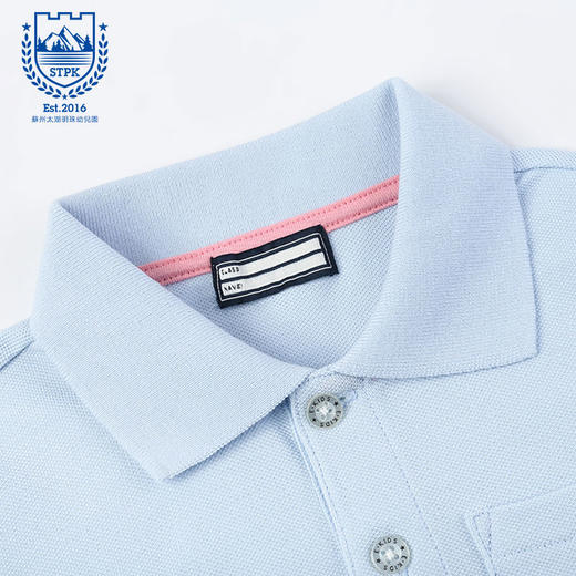 苏州太湖明珠幼儿园男孩短袖POLO T恤衫 商品图2