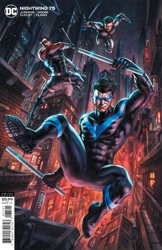 夜翼 V4 主刊 Nightwing V4（2016）070-081 变体 商品图5