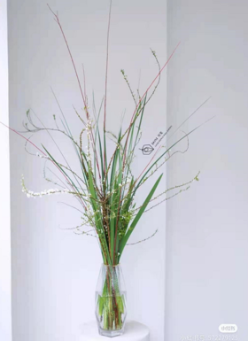 创意手工描金锥纹插花瓶--几何描金