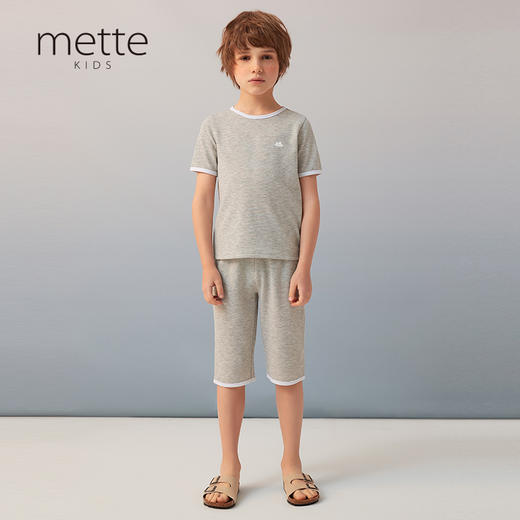 【舒适透气家居服套装】童装短袖五分裤套装男童2021夏新款家居服 商品图0