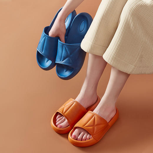 加厚鞋底 柔软似云端 | 日式夏季男女款 家用室内防滑凉拖鞋 软底防臭[福利品] 商品图12