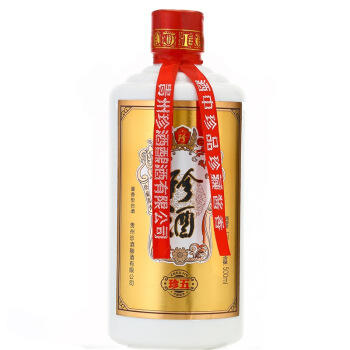 【单瓶】珍酒（珍五）酱香型白酒  500ml 53%vol 商品图1