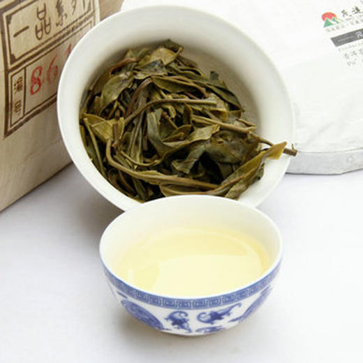 茂连冰岛 普洱茶生茶 洁净免洗冰岛全芽古树早春茶 8615 商品图5