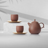 哲品家居 功夫茶茶具一壶两杯套装紫砂 梨影家用红茶泡茶器 商品缩略图0