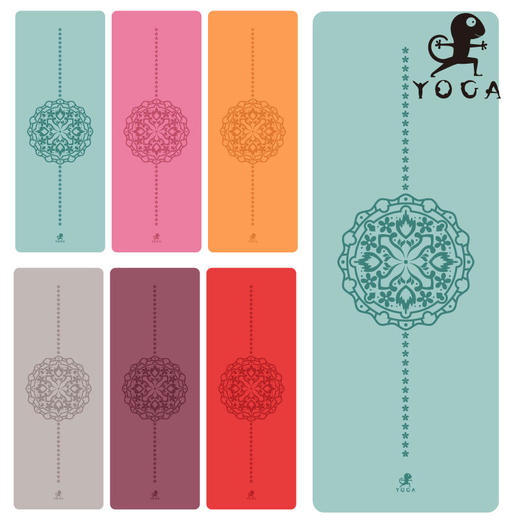 【七十二小时发货】2021壁虎新款【春暖花开】天然橡胶垫 商品图13