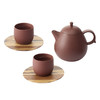 哲品家居 功夫茶茶具一壶两杯套装紫砂 梨影家用红茶泡茶器 商品缩略图1