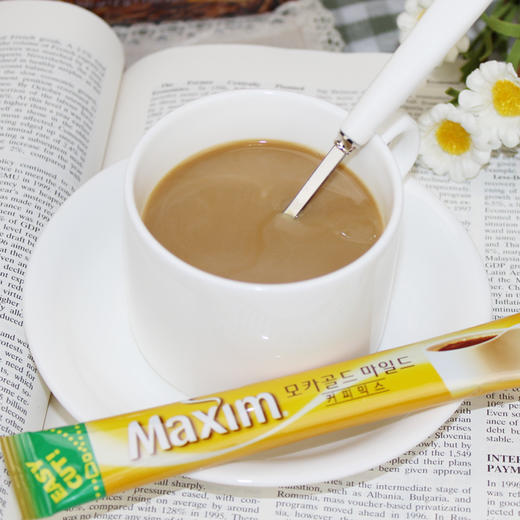 (散)麦馨牛奶摩卡三合一咖啡（黄）12g 商品图0