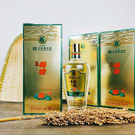 【长期有货】江口醇荷花酒 浓香型白酒 整箱6瓶*500ml包邮 商品图3