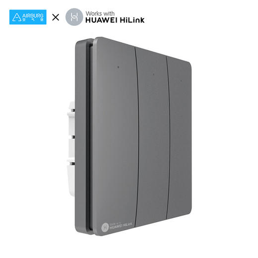 领普零火线智能双开开关支持华为HiLink手机远程控制墙壁开关Q3D-HW系列 商品图3