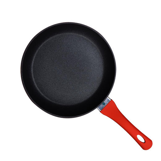 【官方正品保证】	欧乐菲石墨烯速热26cm玻璃盖煎锅平底锅不粘电磁炉通用炒菜锅牛排锅 冰裂煎锅-OLOM-26C1 商品图5