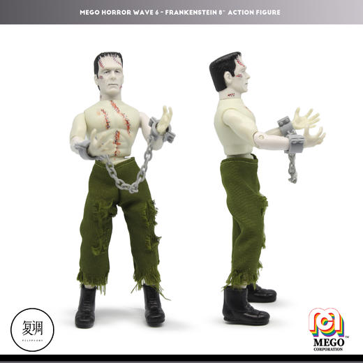 现货 Mego 科学怪人 Frankenstein 弗兰肯斯坦 8英寸可动 商品图2