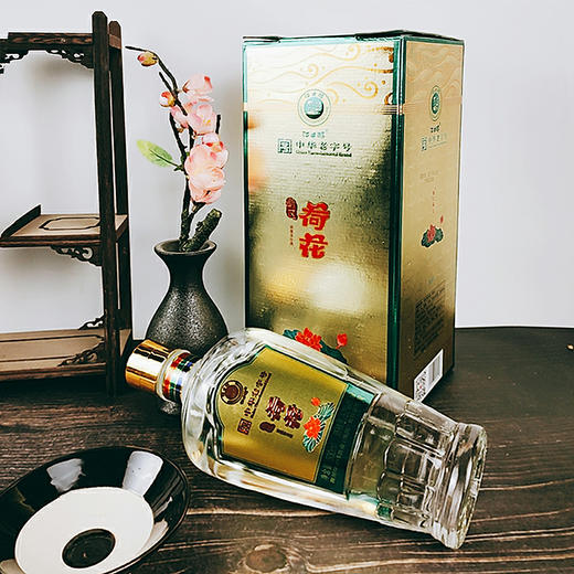 【长期有货】江口醇荷花酒 浓香型白酒 整箱6瓶*500ml包邮 商品图1