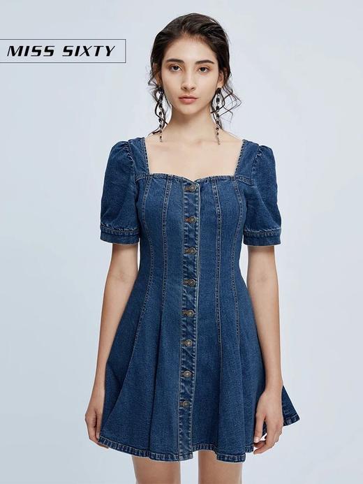 MISS SIXTY夏季短袖牛仔连衣裙602DJ7671000 商品图2