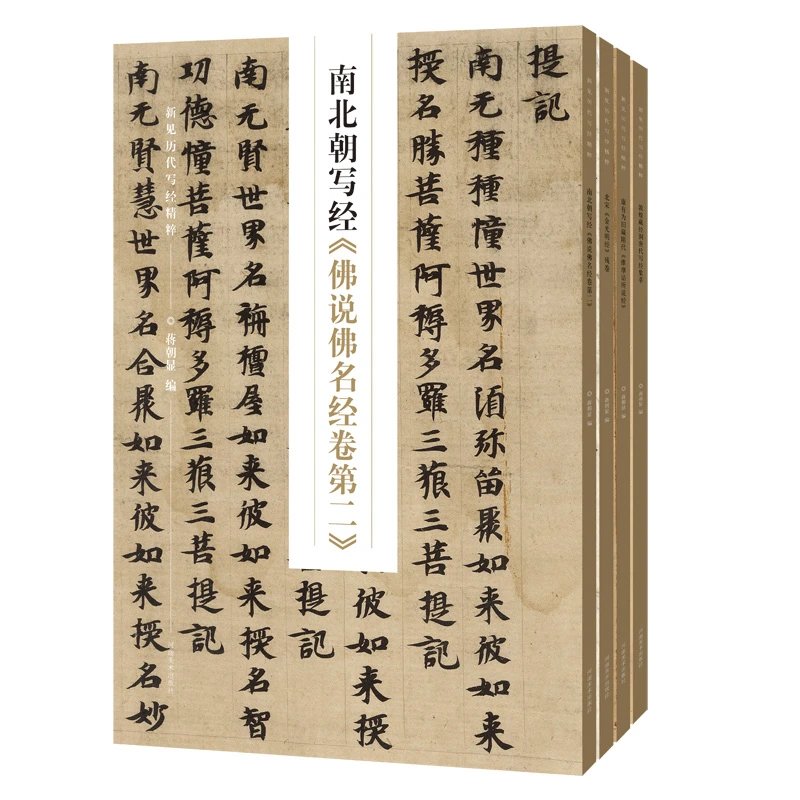 新见历代写经精粹——北宋《金光明经》残卷新见历代写经精粹——敦煌藏经洞唐代写经集萃新见历代写经精粹——康有为旧藏隋代《维摩诘所说经》新见历代写经精粹——南北朝写经《佛说佛名经卷第二》——河南美术出版社