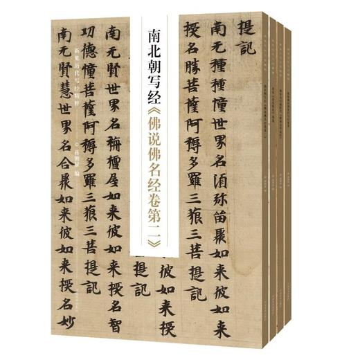 新见历代写经精粹——北宋《金光明经》残卷新见历代写经精粹——敦煌藏经洞唐代写经集萃新见历代写经精粹——康有为旧藏隋代《维摩诘所说经》新见历代写经精粹——南北朝写经《佛说佛名经卷第二》——河南美术出版社 商品图0
