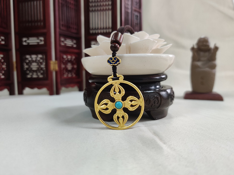 十字金刚杵吊坠