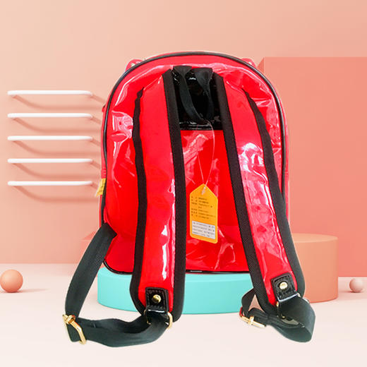 经典狐狸PU儿童双肩背包㆐搜狐商城 商品图2