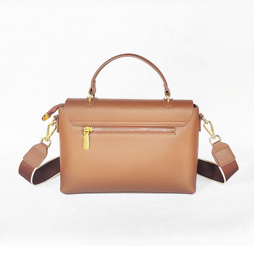 SL-788中单肩包牛皮女包宽肩带斜挎包包2021新款潮时尚质感高级感小众包 商品图3