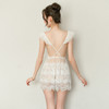 【恋曲·迷迭香】情趣内衣 松紧 收腰 性感 蕾丝 叠层 蓬蓬裙摆 仙女睡裙 型号:7757 商品缩略图7