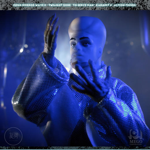 现货 Mego 阴阳魔界 Twilight Zone To Serve Man 8英寸 可动人偶 商品图3