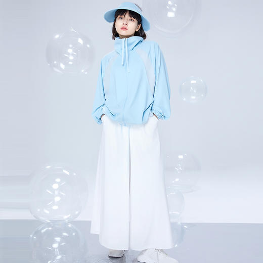 Supield素湃防晒裤裙女宽松透气防晒裤子夏季薄款时尚飘逸女裤潮 商品图4