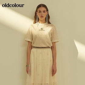 oldcolour欧珂夏短袖宽松休闲百搭T恤套头衫M21021167