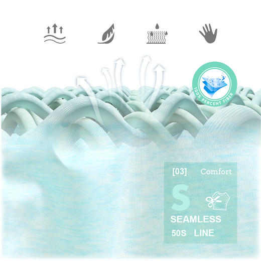 【乖可儿儿童云感衣】柔软透气、耐洗耐穿、全A面料儿童家居服 | 衣服不掉色、不起球、不变形、抗皱性强 | 植物纤维，薄如蝉翼，柔软透气又亲肤 商品图7