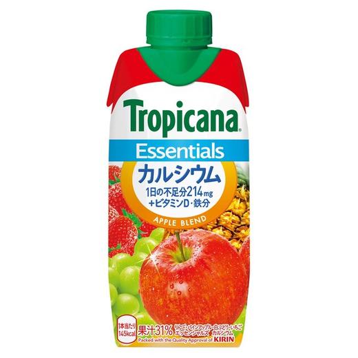 日本进口麒麟Tropicana纯果乐混合水果汁饮料 330ml（084196） 商品图0