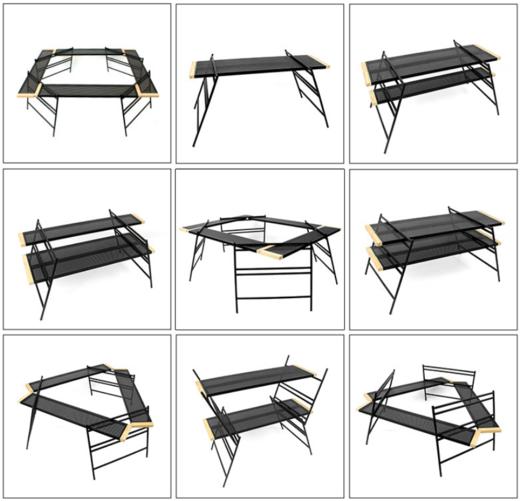 CLS户外拼接烧烤桌 商品图4