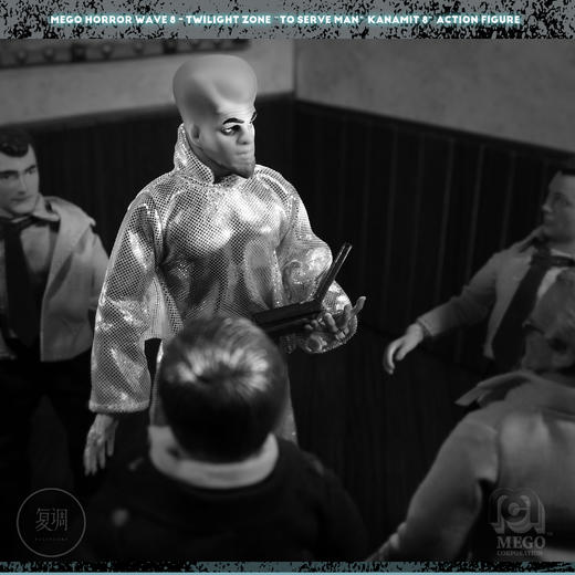现货 Mego 阴阳魔界 Twilight Zone To Serve Man 8英寸 可动人偶 商品图4