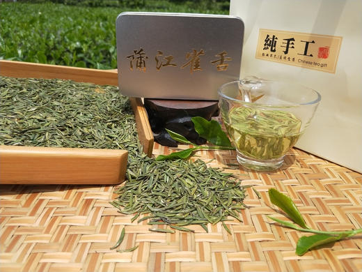 【2021新茶】雀舌嫩芽茶叶春茶明前浓香竹叶散装湄潭翠芽毛尖绿茶 商品图3