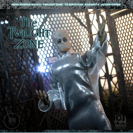 现货 Mego 阴阳魔界 Twilight Zone To Serve Man 8英寸 可动人偶 商品图0