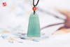【平安如意】天然翡翠无事牌吊坠 商品缩略图0