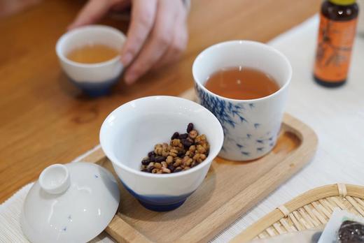 有阳光柴火味的祛湿茶/三蒸三晒 翻炒 赤小豆薏米芡实茶健脾 粮食茶250克*2罐 商品图1