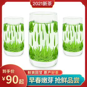 【2021新茶】雀舌嫩芽茶叶春茶明前浓香竹叶散装湄潭翠芽毛尖绿茶